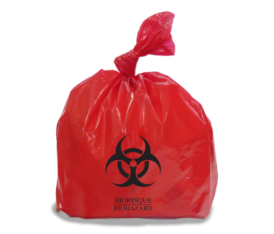 Red Biohazard Bags