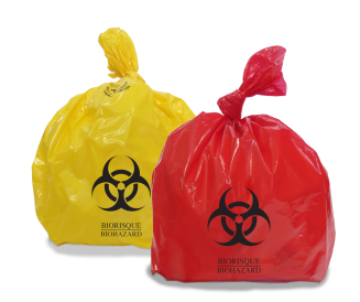 Sellstrom S68180 Hazardous Waste Bag with Ties
